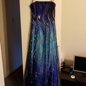 Floor length dress